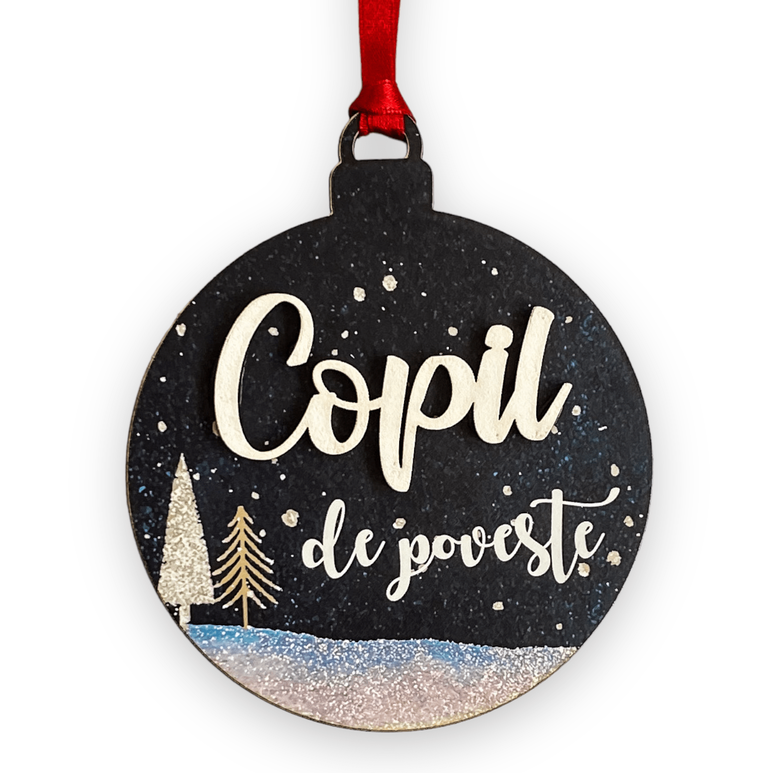 Glob lemn - Copil de poveste