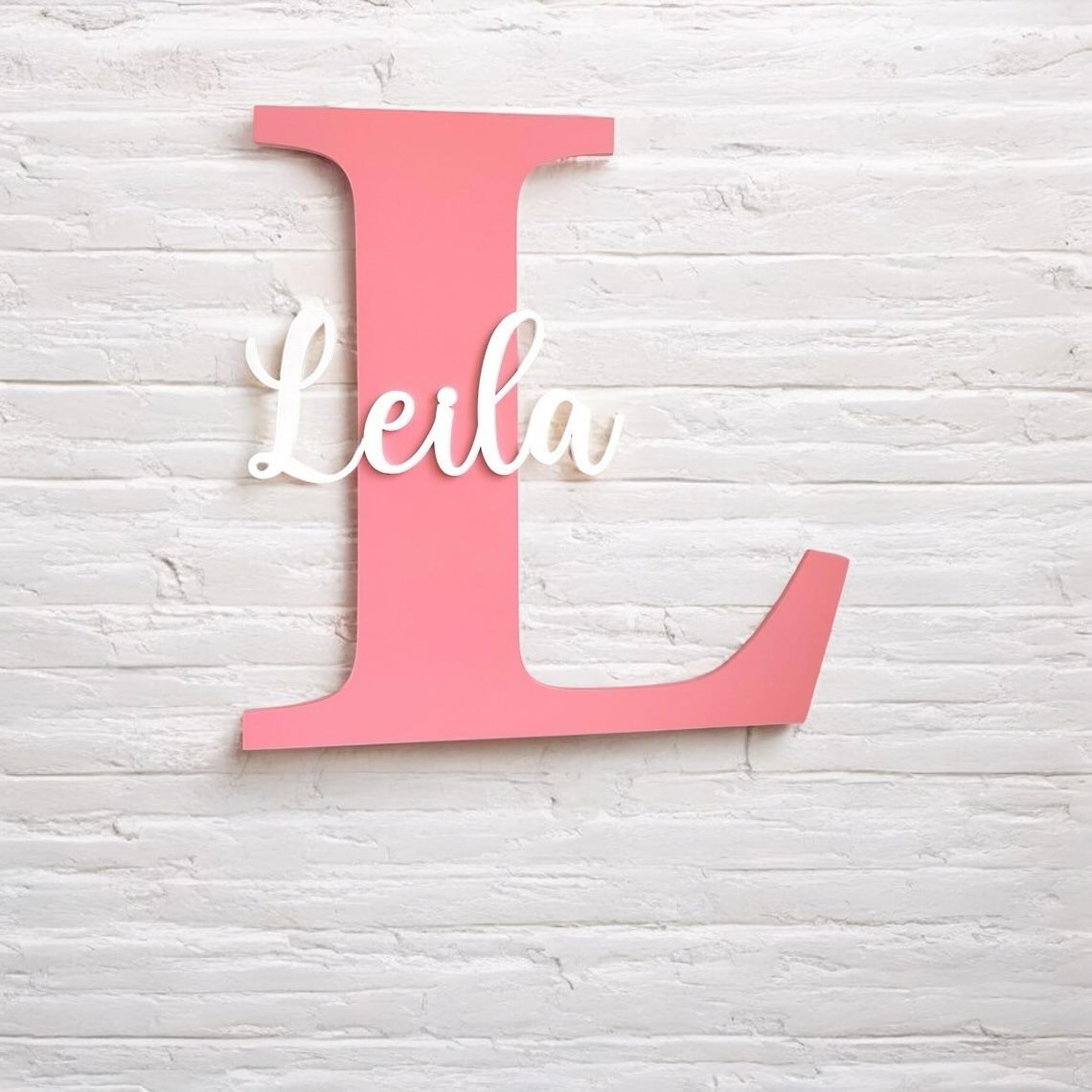Litere Decorative din Lemn – Nume Personalizate pentru Copii